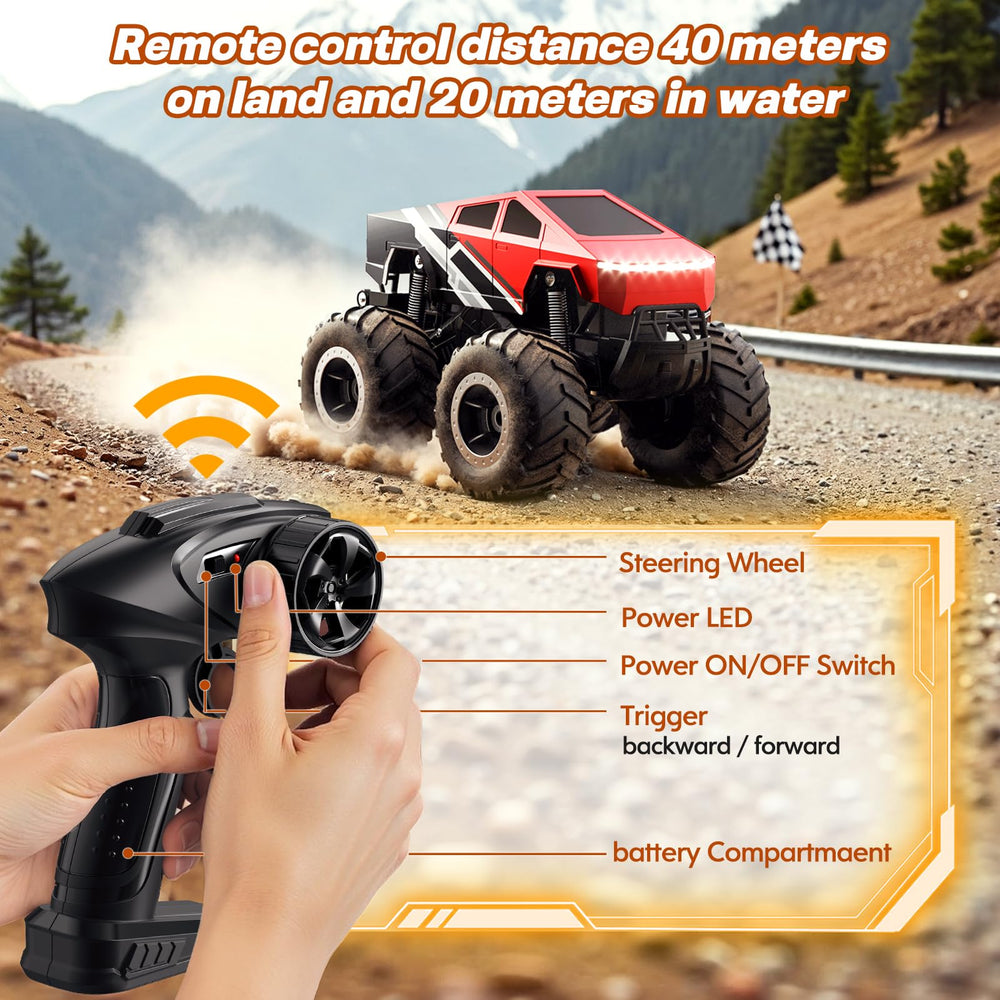 HOMETALL 2.4GHz remote provides smooth control over long ranges.