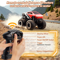 HOMETALL 2.4GHz remote provides smooth control over long ranges.