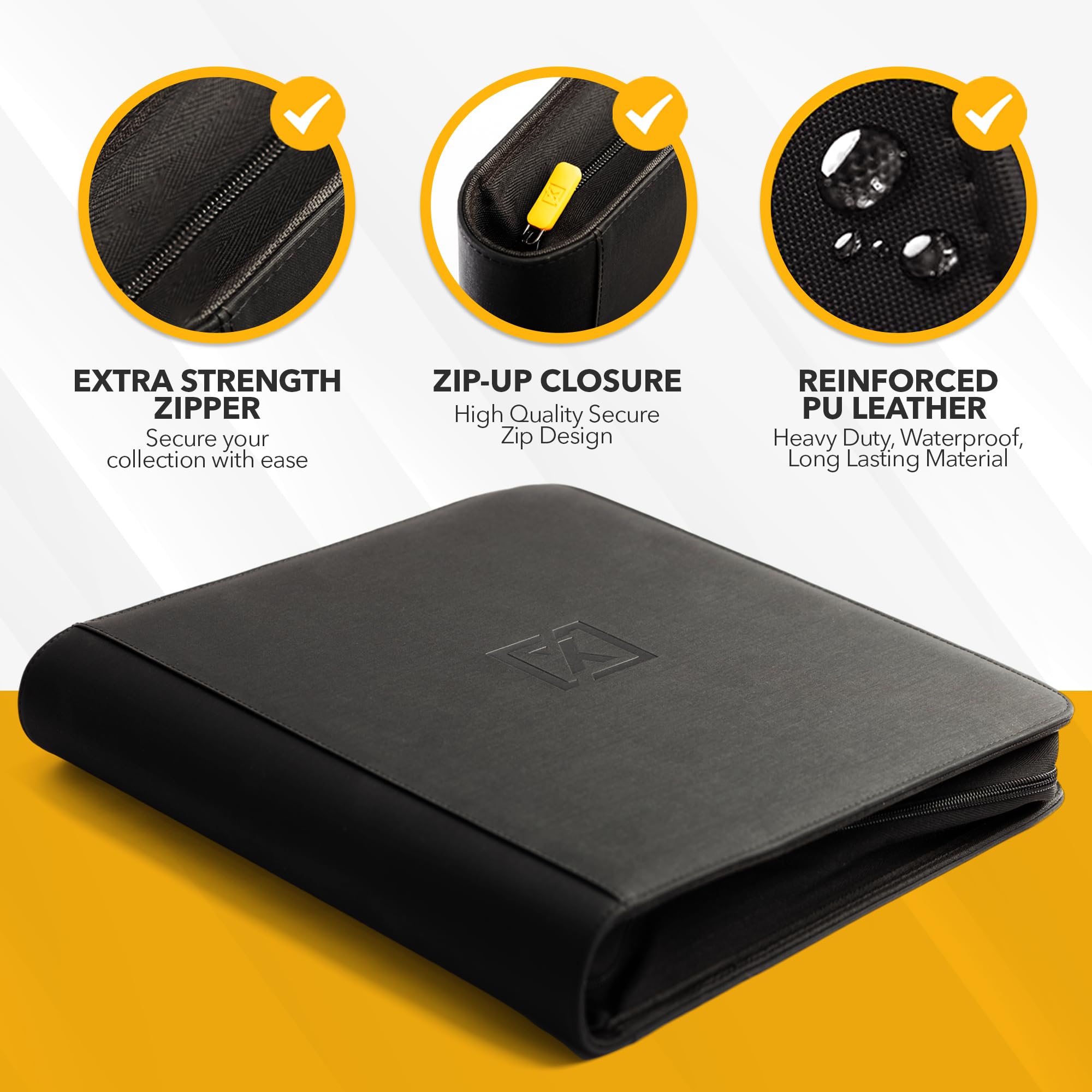 X PRO top-loading design keeps slabs secure during browsing.