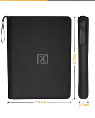 HOMEXPRO X PRO ringless binder enables quick card access