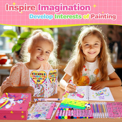 Homicozy colored pencils for smooth shading and detailed drawings.
