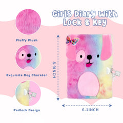 Homicozy Dog Diary features 160 lined pages for smooth writing and drawing.