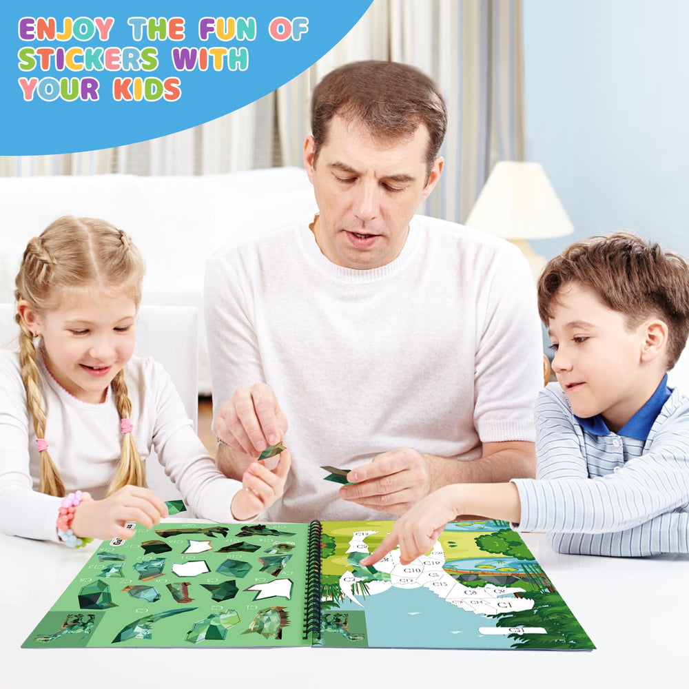 homicozy learning through sticker activities supports hands-on creativity