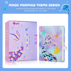 homicozy Mermaid Diary tie-dye colors evoke playful creativity and imagination