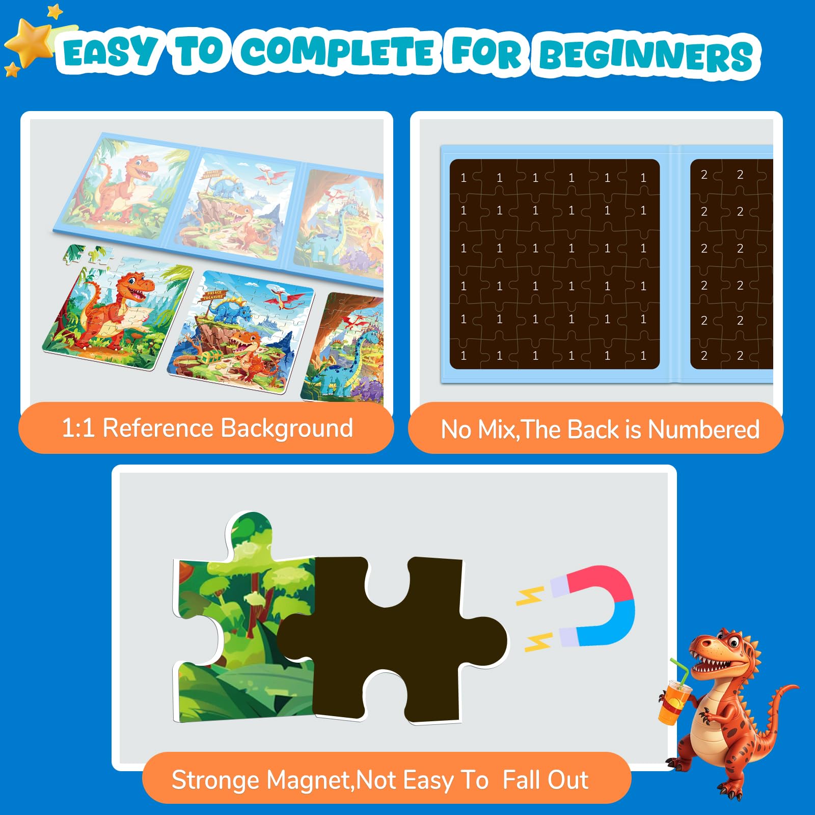 Homicozy 1 to 1 reference picture included for easy completion