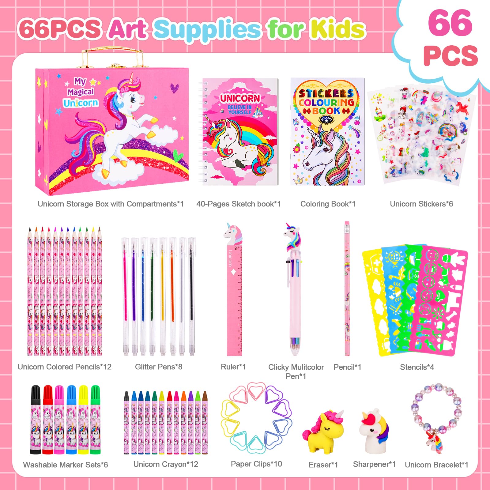 Homicozy washable markers for bright, mess-free coloring sessions.