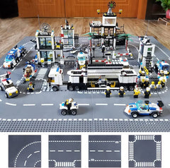 Homikidy road base plates crossroad for complex network layouts.