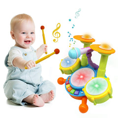 Homily kids percussion toy offers multiple modes and songs.
