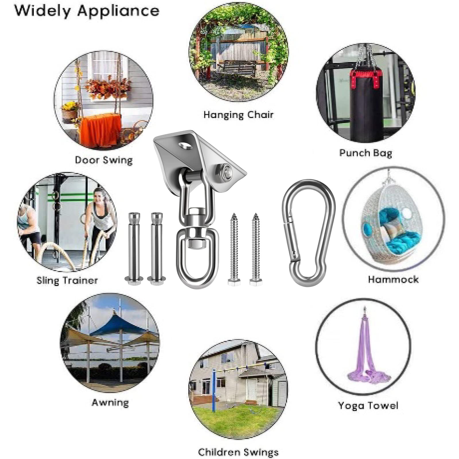 Ideal for patio, porch, or indoor yoga spaces