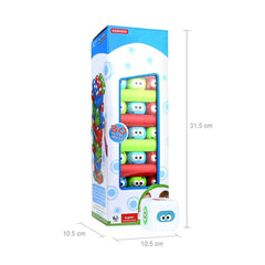 HOMSEEK family-friendly toppling tower game for cooperative play.