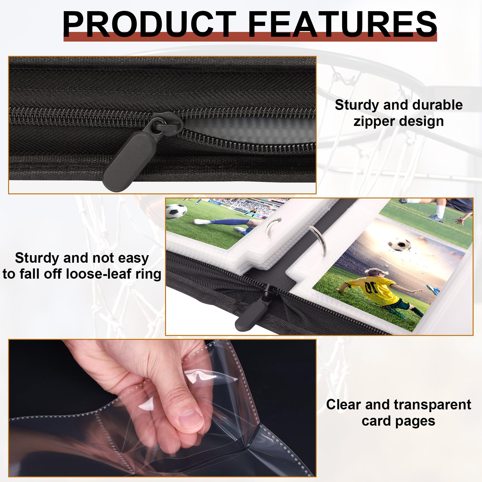 Homthy card sleeves durability demonstrates long-lasting protection against moisture and dust