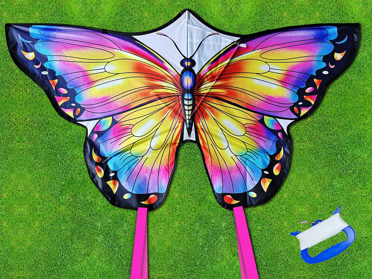 Honbo Butterfly Kite is beginner-friendly for kids learning to fly.