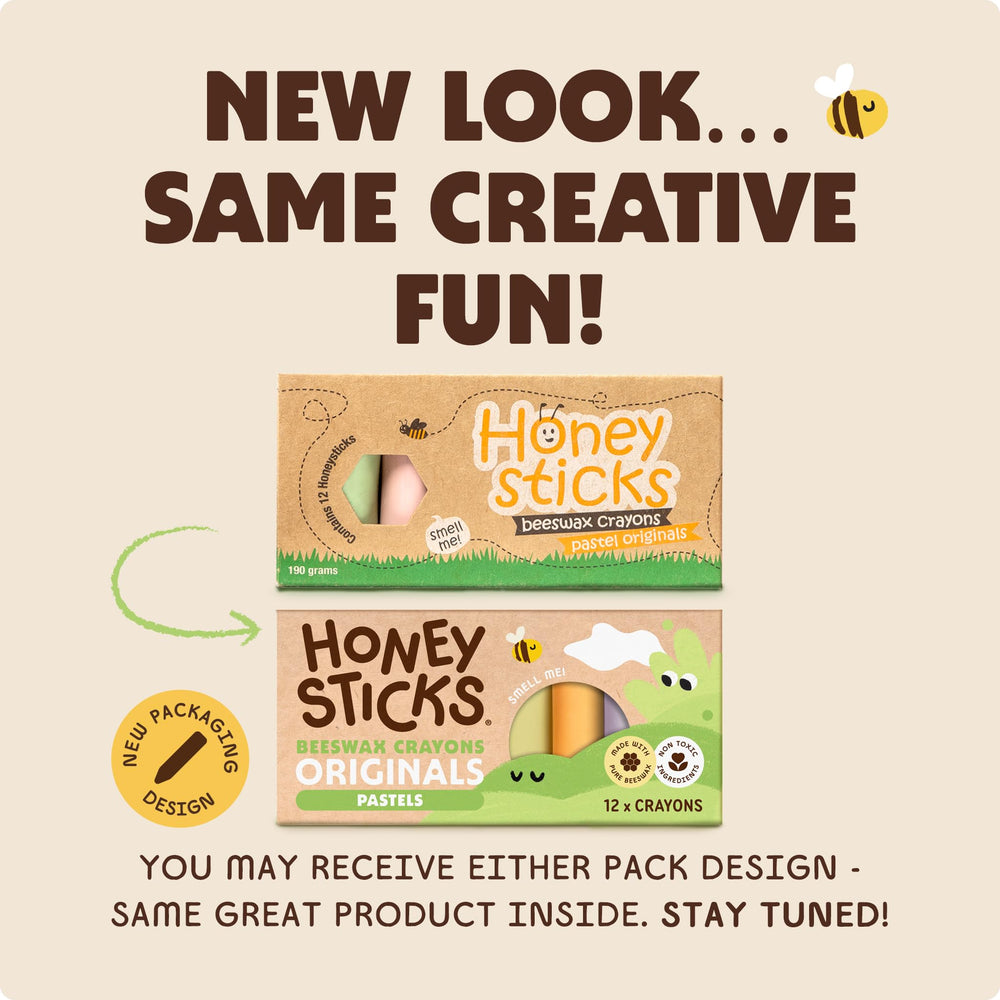 Honeysticks food-grade colors ensure safe, vibrant drawings for kids
