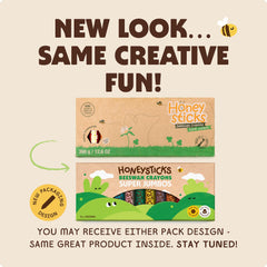 Honeysticks food-grade pigments deliver vibrant hues for budding artists.