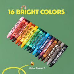 Honeysticks Jumbo Crayons handmade in New Zealand for quality.