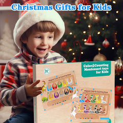 Hongid magnetic color and number maze makes a thoughtful gift for budding learners.