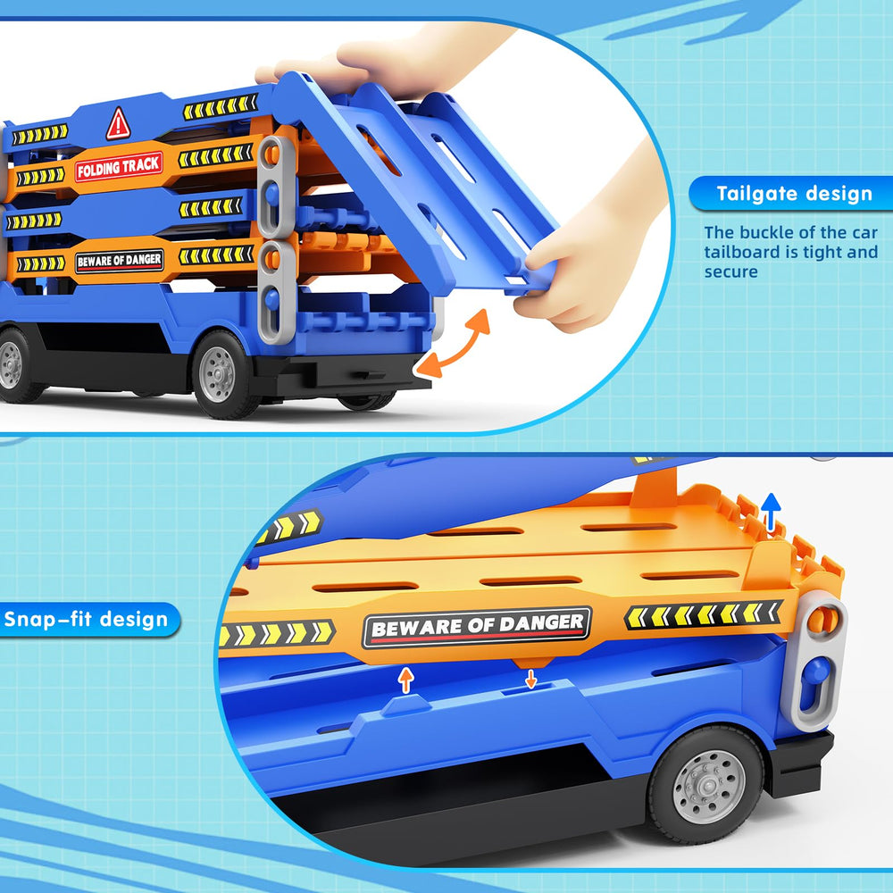 HONGTUO close-up shows detailed car designs inspiring imaginative play.