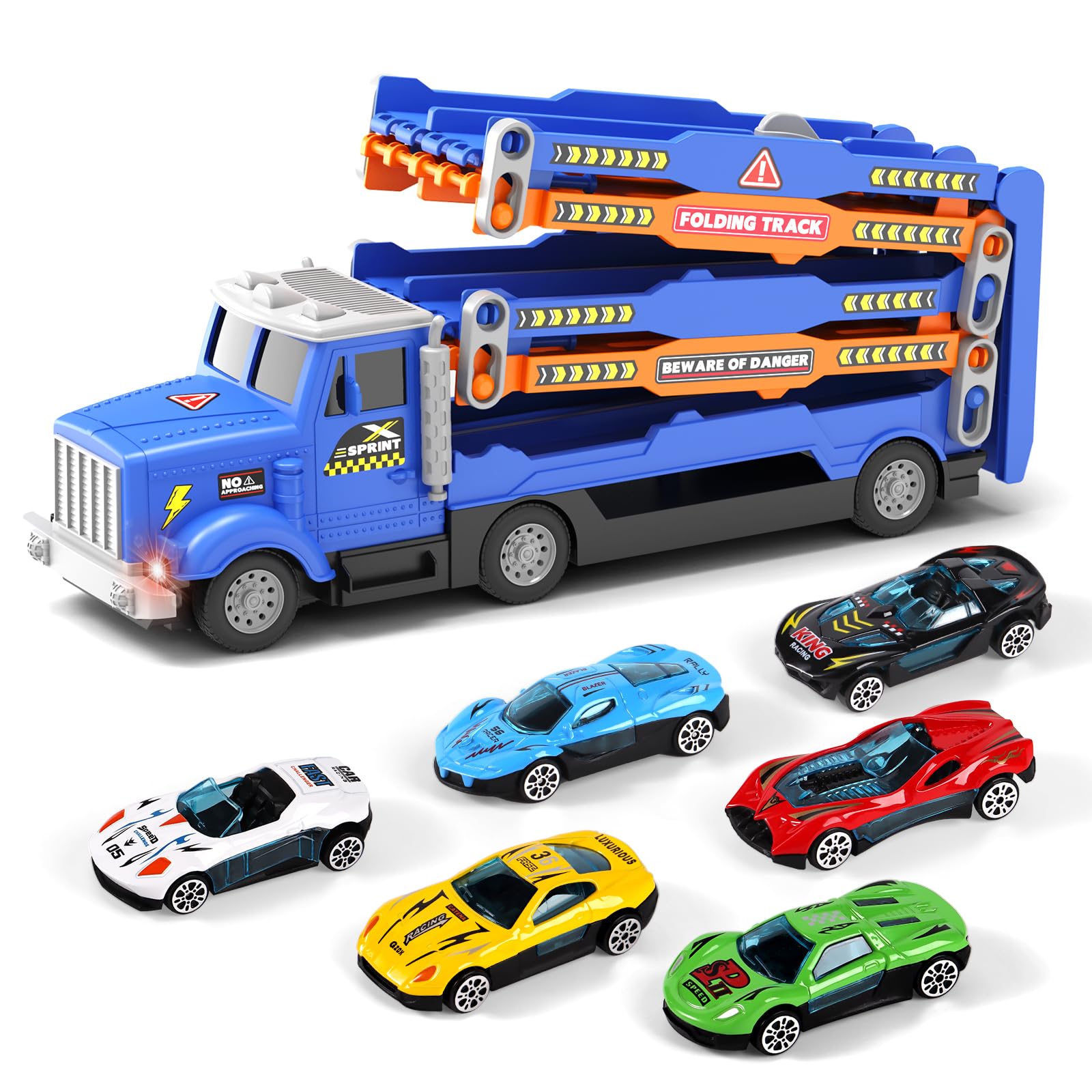 HONGTUO toddler track 55 inch foldable layout enables quick setup and tidy storage.