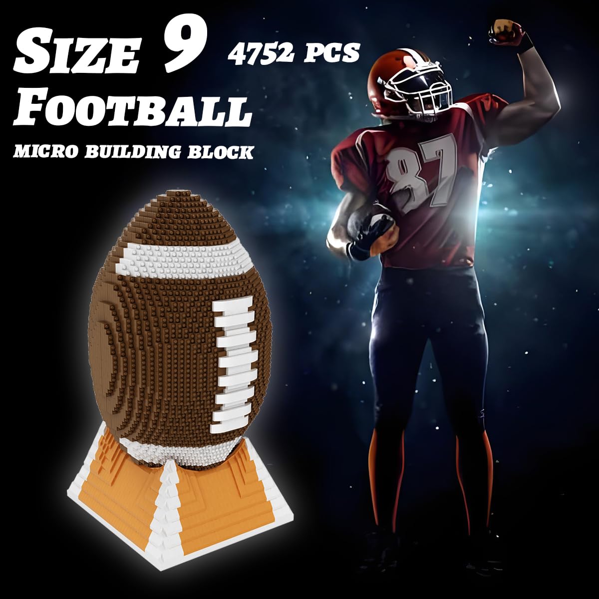 HONLANCH 1-1 design image highlights authentic scale for sports-themed presentation