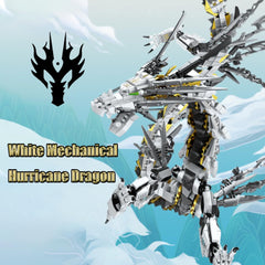 HONLANCH Dragon Series White Mechanical Hurricane Dragon step-by-step instructions guide careful construction
