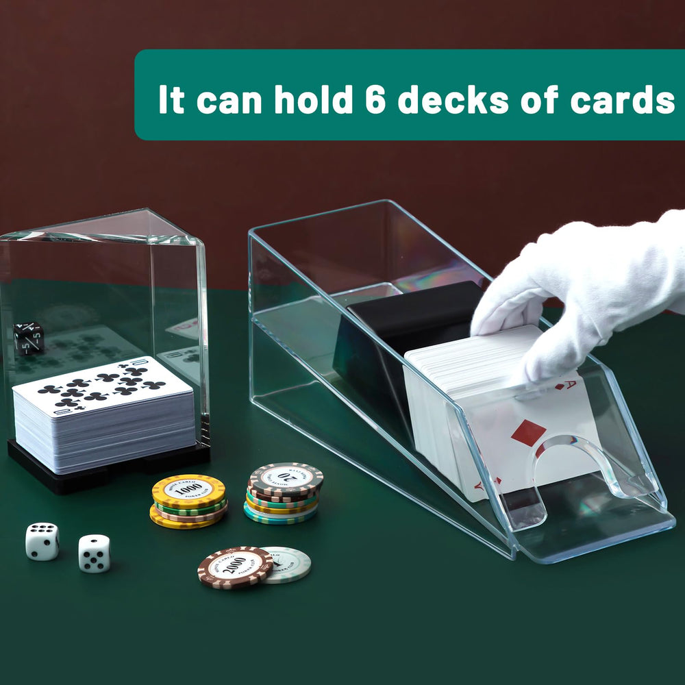 Honoson 6-deck card storage for efficient gameplay