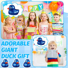 Honoson 6.89-inch glitter duck decor for parties and gifts.