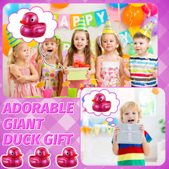 Honoson glitter rubber duck idea for gifts and party favors