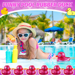 Honoson glitter rubber duck used as party decor and bath decor