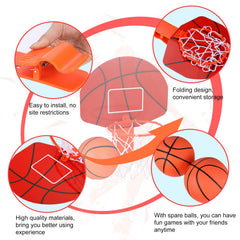 Honoson inflatable 8 cm basketballs ready for light, safe play.