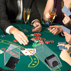Honoson poker night organized dealing setup at table