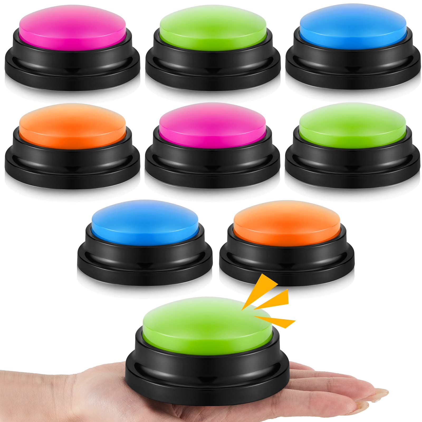 Honoson recordable buzzer packaging shown for quick classroom setup.