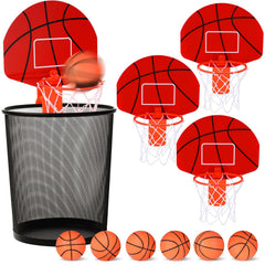 Honoson three-set indoor basketball hoops with backboards for desk fun.