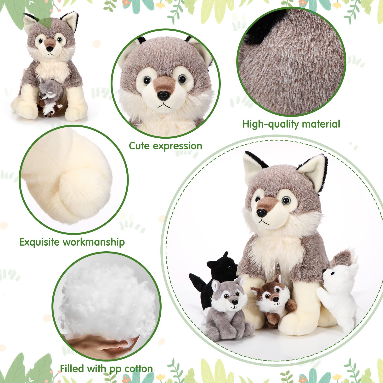 Honoson belly-opening design revealing cubs for interactive fun