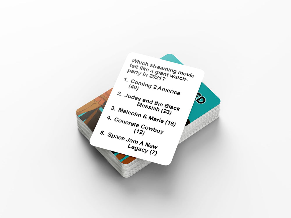 HoodFued 3 quick-start rule card underlines fast setup and instant laughs.