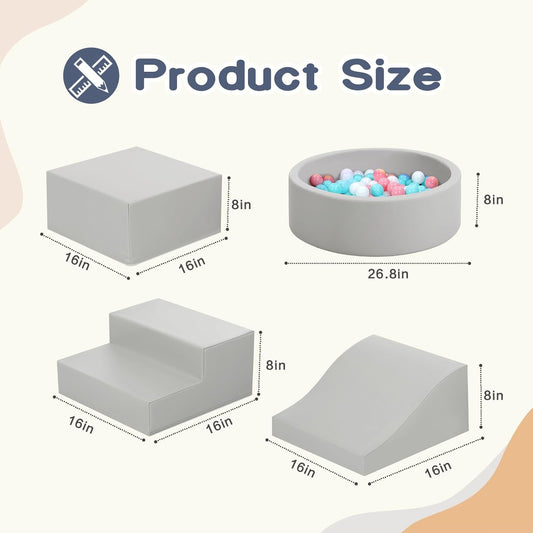 Hoohtoot PU leather climbing blocks with durable, wipe-clean surface