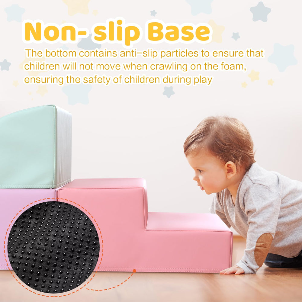 Hoohtoot soft play blocks with cushioned edges