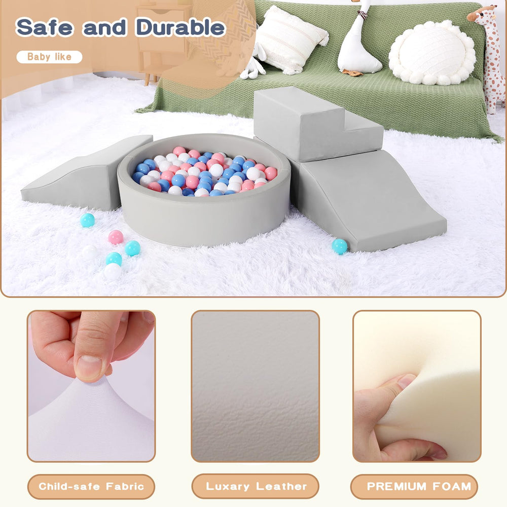 Hoohtoot varied shapes of foam blocks for creative stacking