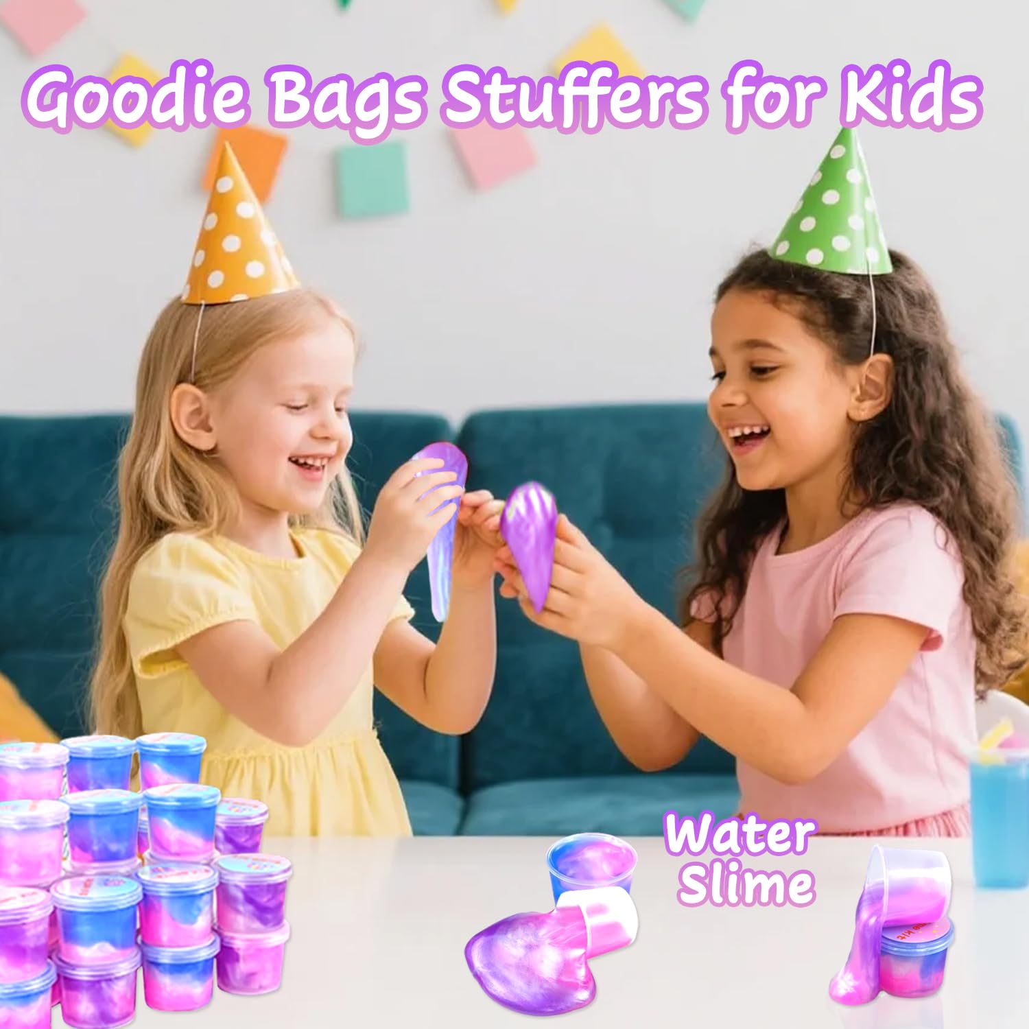 Kids and adults enjoy HOOLYUK unicorn slime for imaginative, hands-on play