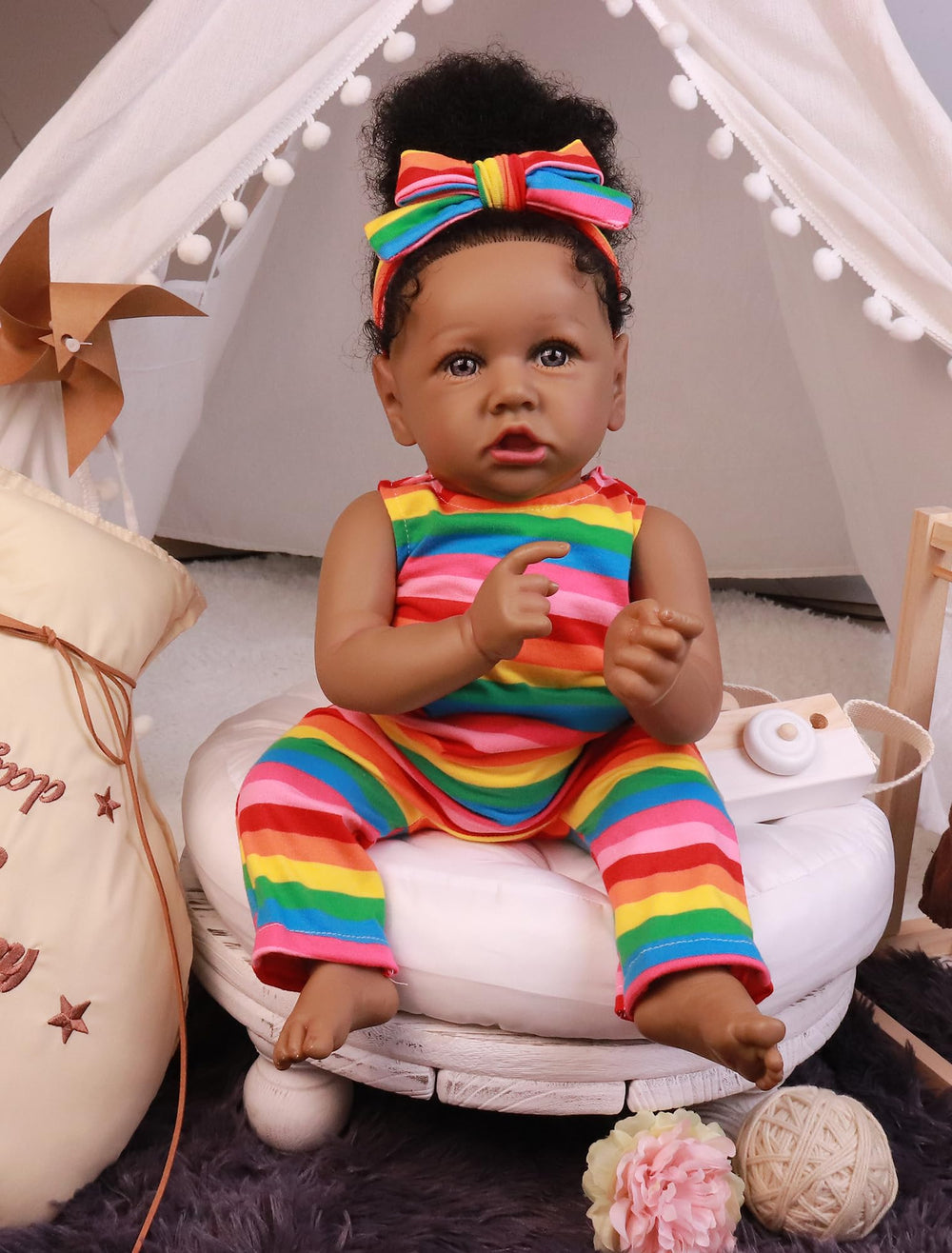 HOOMAI doll supporting imaginative roleplay and nurturing activities