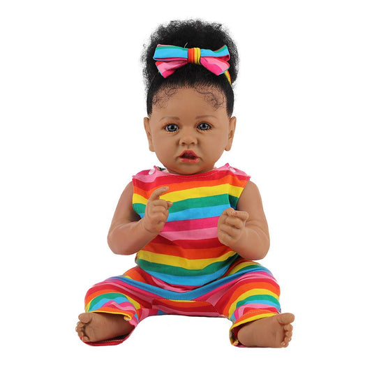 HOOMAI lifelike reborn doll with soft weighted body for realistic cuddling