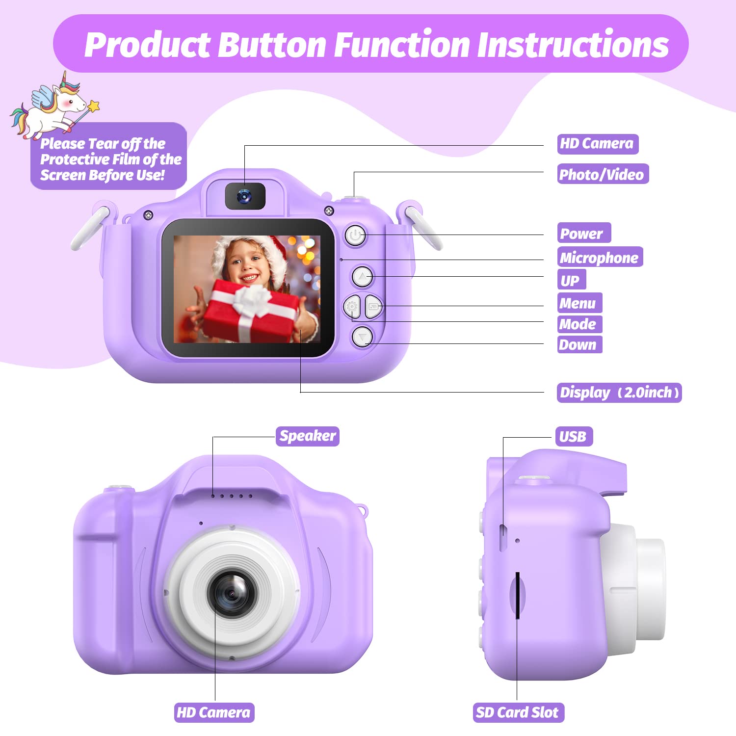HOOMOON 28 funny frames and 6 filters boost creativity