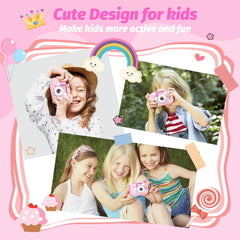 HOOMOON kids camera video mode captures memories on the go.