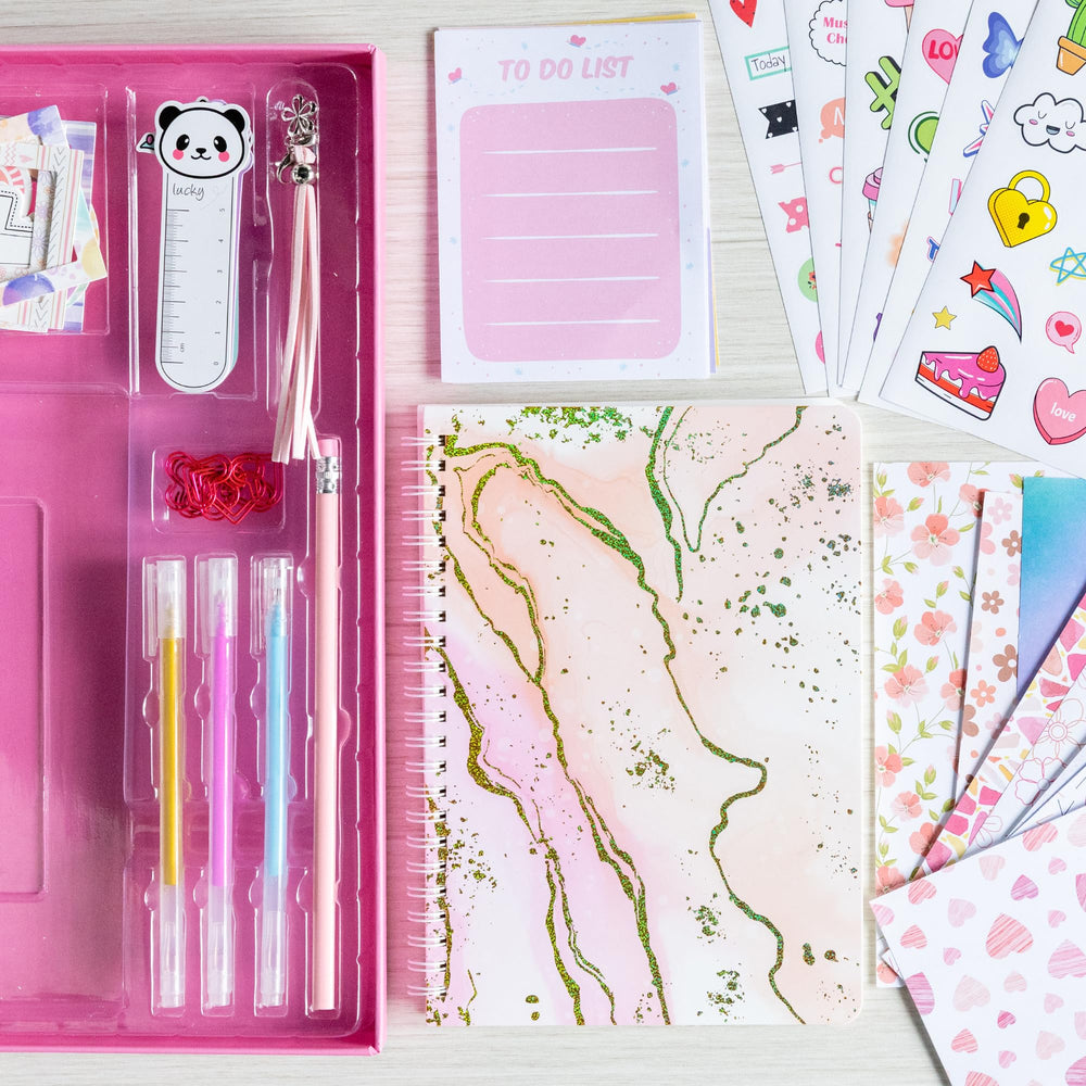 HoomTop DIY Journal Kit decorative-pendant adds a personal touch to journals.