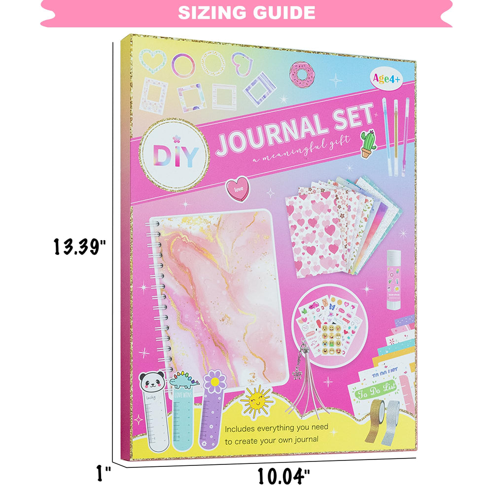 HoomTop DIY Journal Kit photo-frames display memories inside the diary.