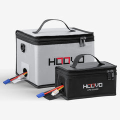 HOOVO Lipo Battery Bag home/office charging setup for safer power storage