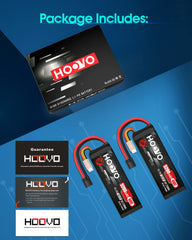 HOOVO packaging shows storage and charging care guidance