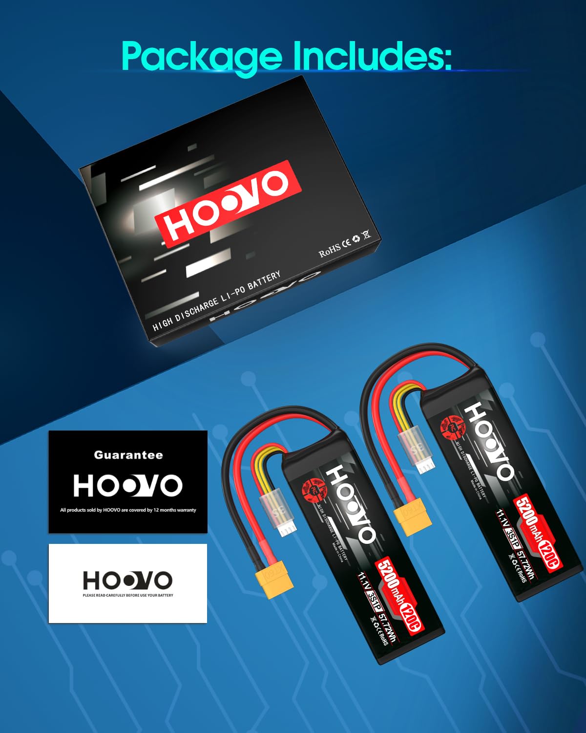 HOOVO safety guidance for charging and storage