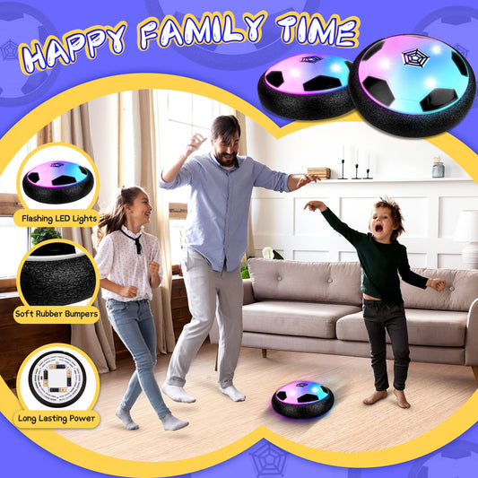HopeRock hover soccer ball inspires active indoor play for kids aged 3–12.