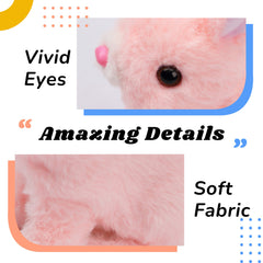 Hopearl interactive bunny activates sounds to reward exploration and touch.