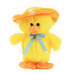Hopearl compact 8-inch duck fits comfortably in small hands for toddlers.